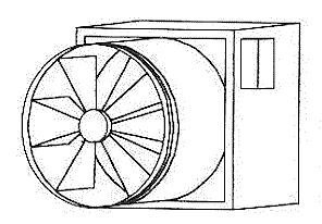 Make up air fan